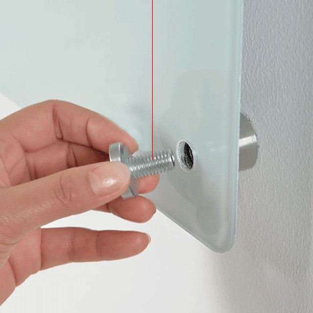 تخته وایت برد شیشه ای مدل BG96 سایز 70 × 100 سانتی متر