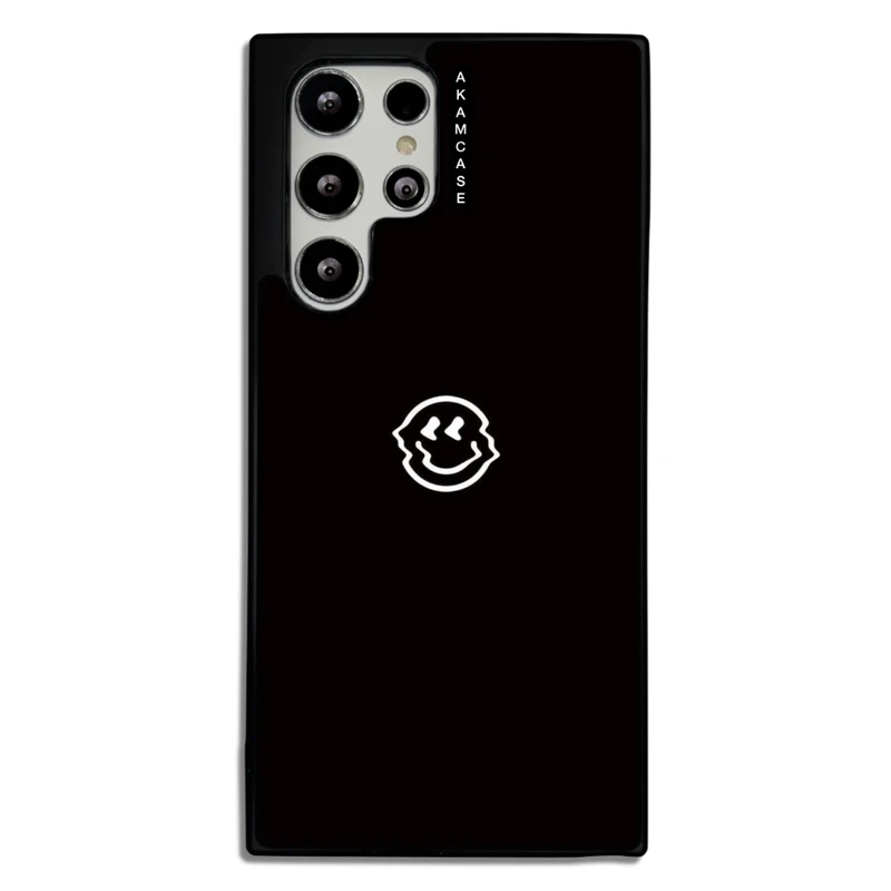 کاور آکام مدل AMCWSGS22U-HAPPY FACE8 مناسب برای گوشی موبایل سامسونگ Galaxy S22 Ultra
