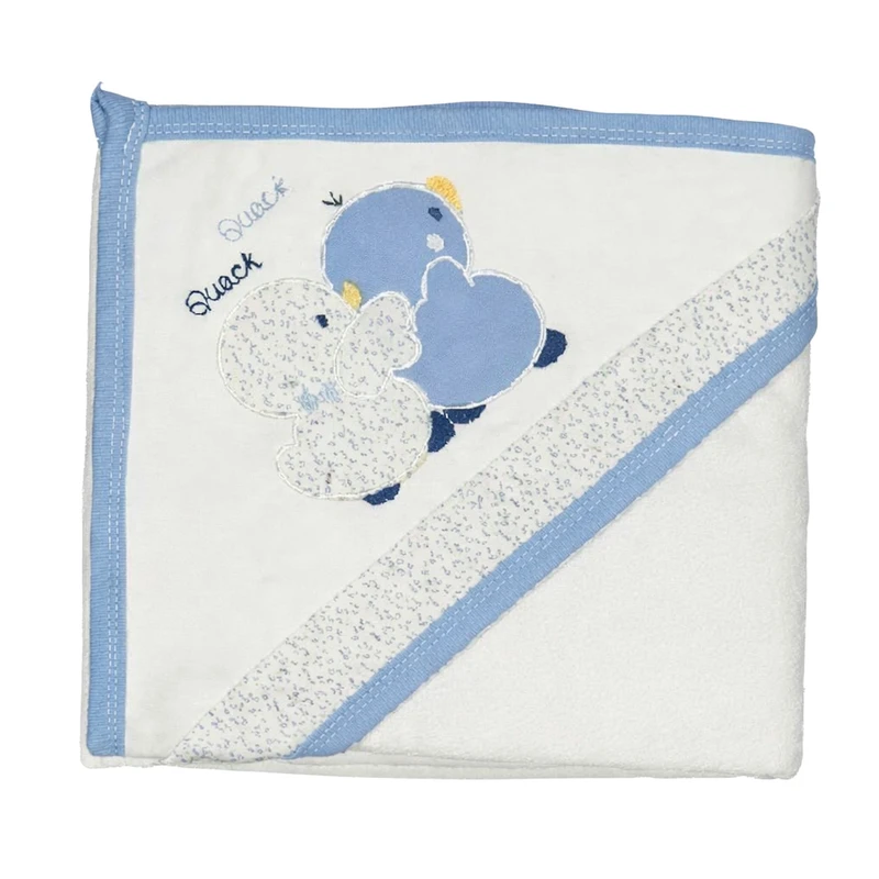 حوله دورپیچ نوزاد گایه مدل جوجه سایز 90x90 سانتی‌متر