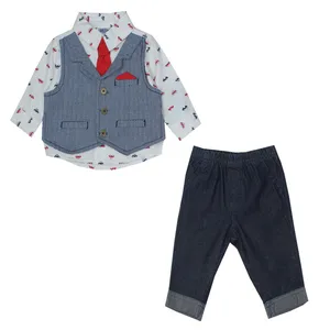 ست 3 تکه لباس نوزادی لیتل لد مدل CR-003