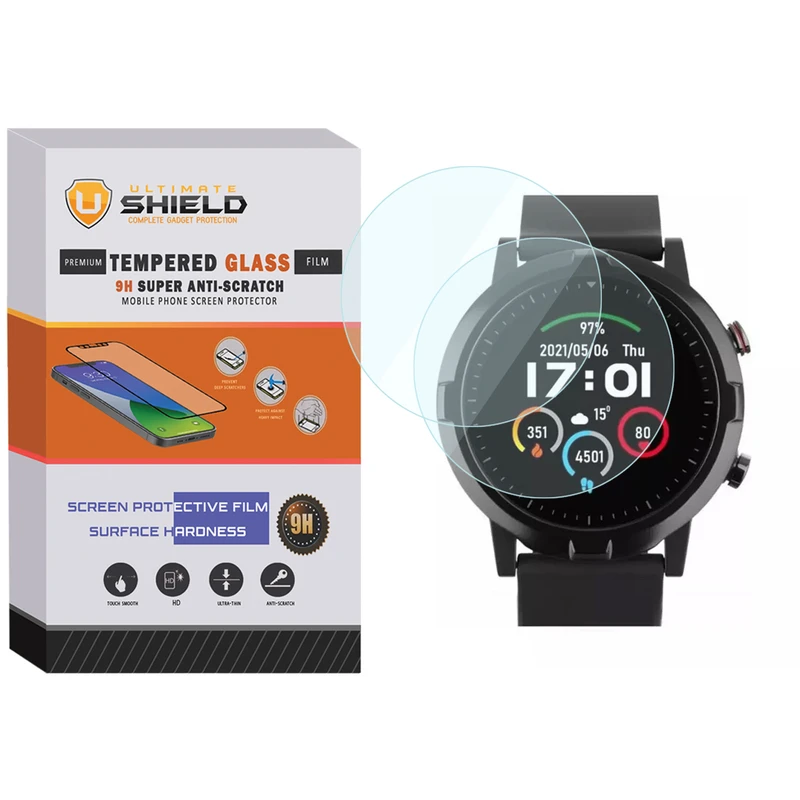 محافظ صفحه نمایش  آلتیمیت شیلد مدل SH-UL مناسب برای ساعت هوشمند هایلو LS05S بسته دو عددی