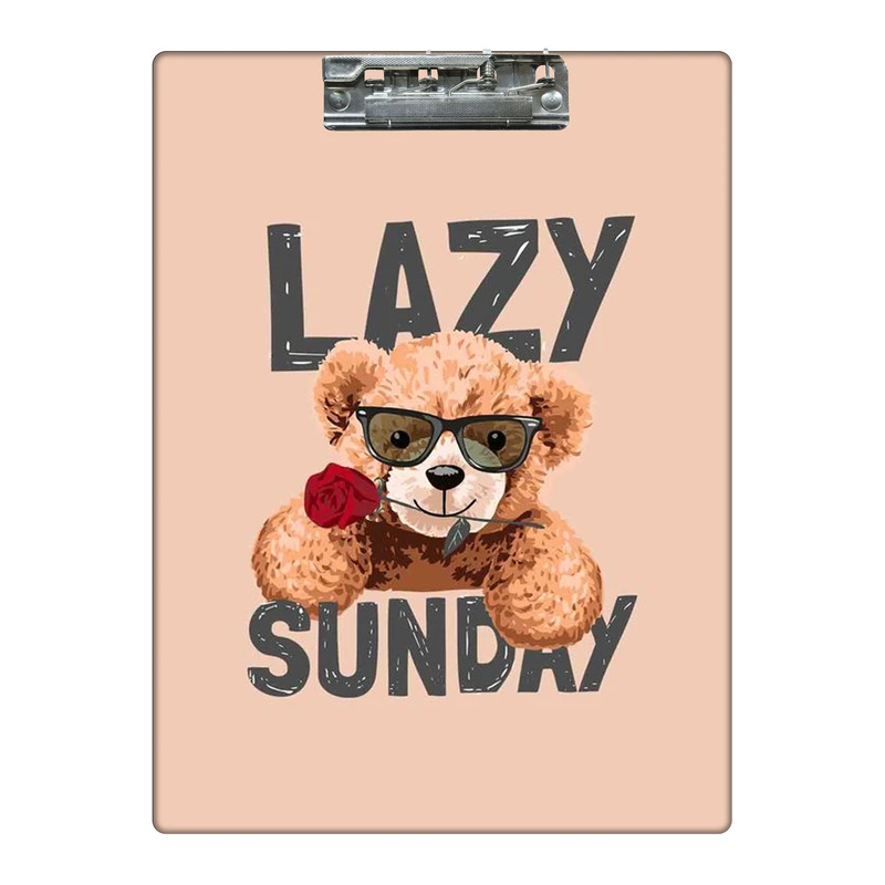 تخته شاسی طرح خرس تنبل  کد 4518261 سایز A4