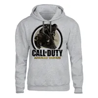 هودی مردانه مدل CALL OF DUTY  کد 105رنگ طوسی