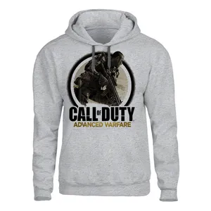 هودی مردانه مدل CALL OF DUTY  کد 105رنگ طوسی