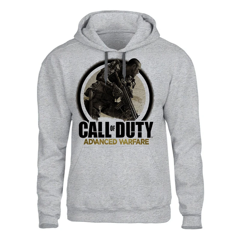 هودی مردانه مدل CALL OF DUTY  کد 105رنگ طوسی