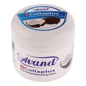 کرم مرطوب کننده دست و صورت آوند مدل Coconut مناسب انواع پوست وزن 200 گرم