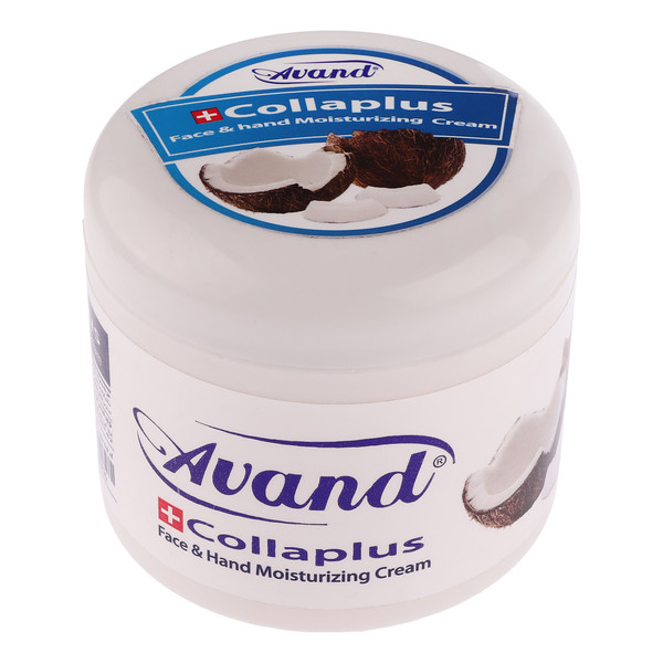 کرم مرطوب کننده دست و صورت آوند مدل Coconut مناسب انواع پوست وزن 200 گرم