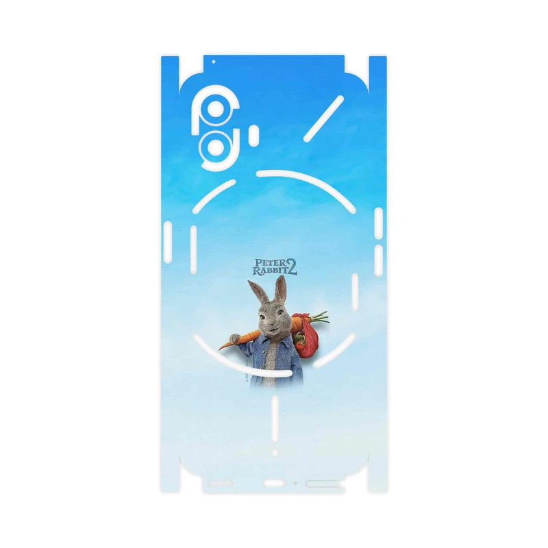 برچسب پوششی ماهوت مدل Peter Rabbit-FullSkin مناسب برای گوشی موبایل ناتینگ Phone 2