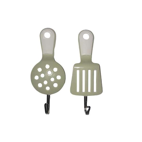 قلاب آویز آشپزخانه HOOK طرح کفگیر کد BH309 مجموعه 2 عددی