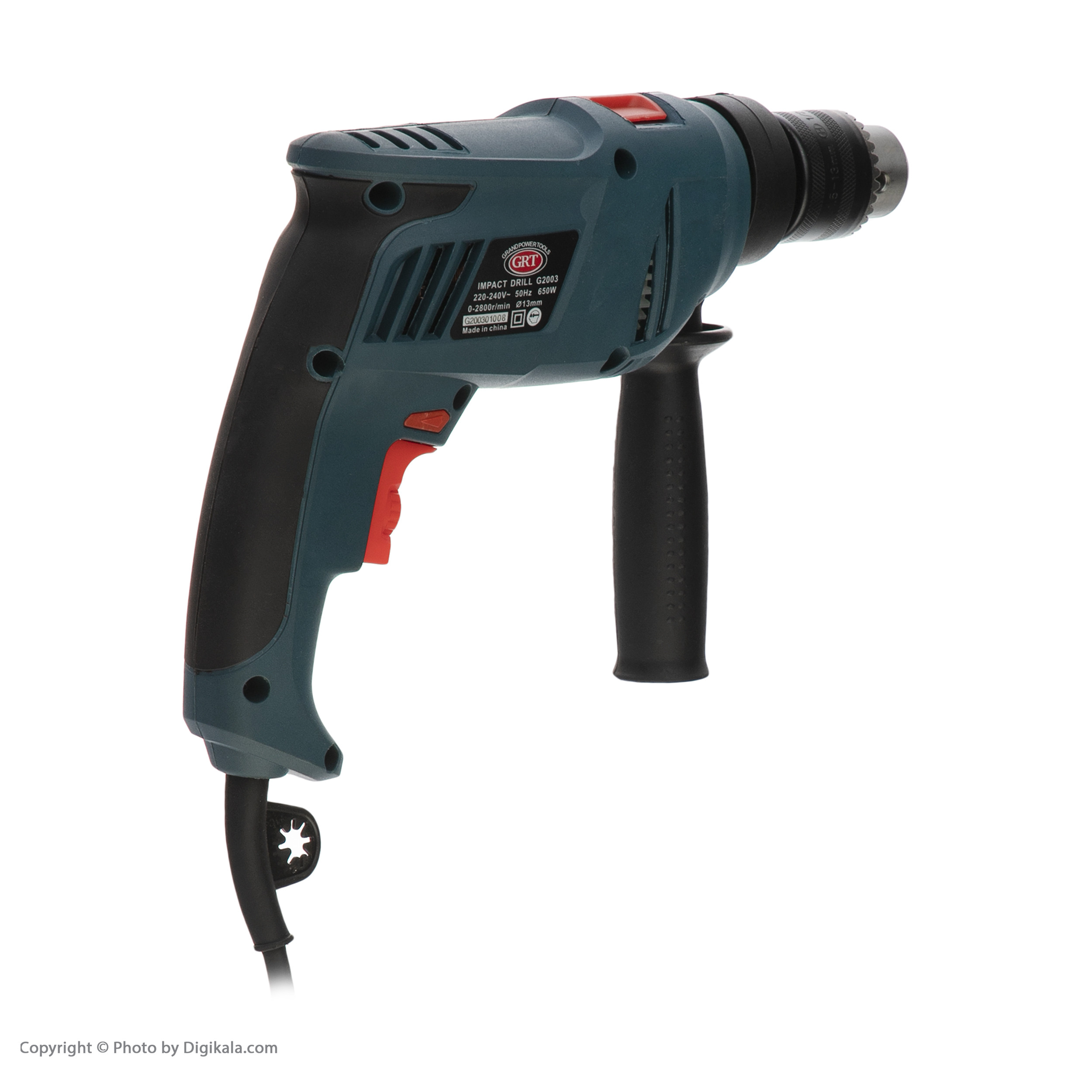 دریل چکشی جی آر تی مدل G2003