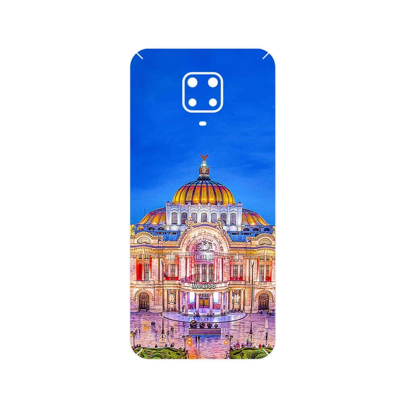 برچسب پوششی ماهوت مدل Mexico City مناسب برای گوشی موبایل شیائومی Redmi Note 9 Pro