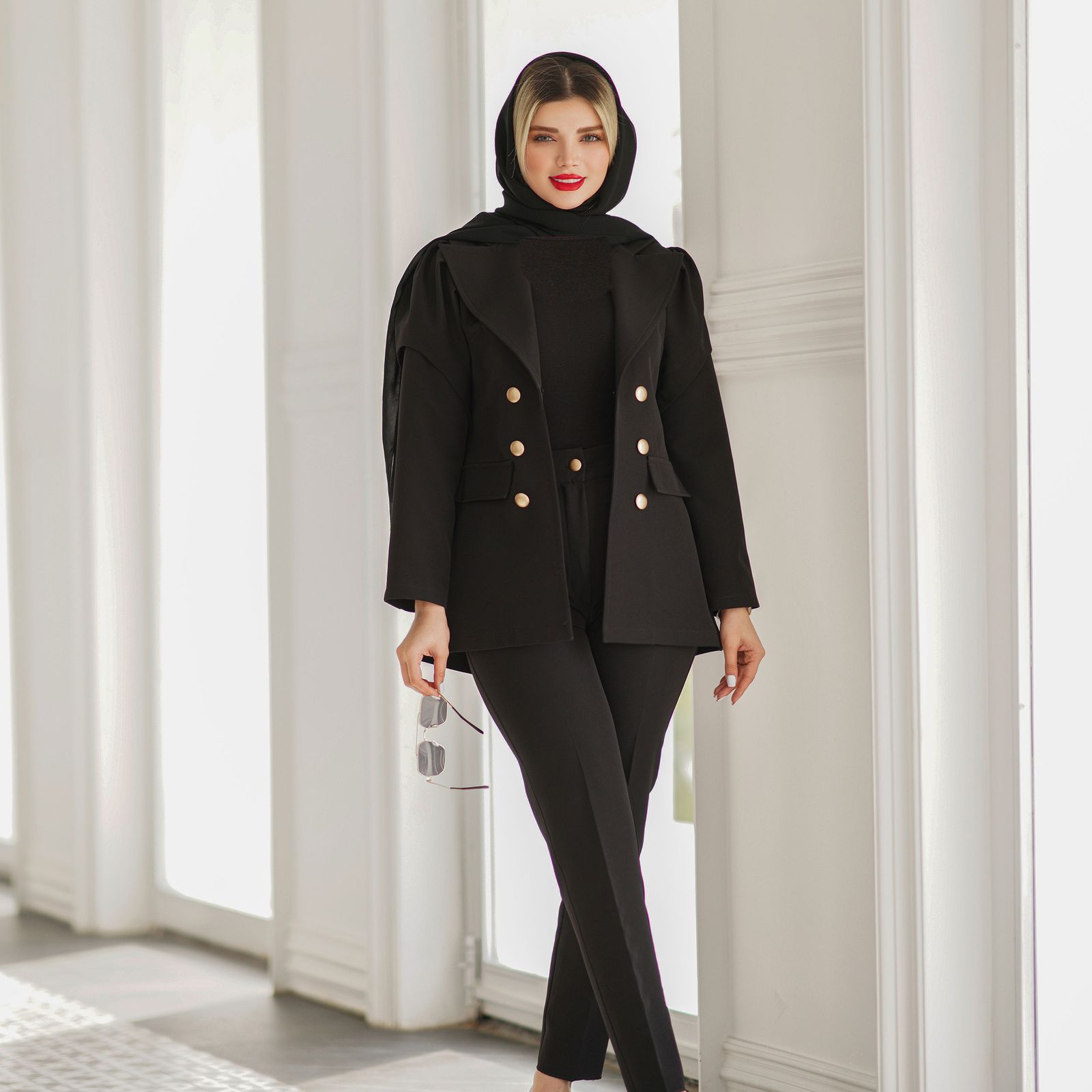 مانتو و شلوار زنانه السانا مدل ریرا کد 138401 -  - 2