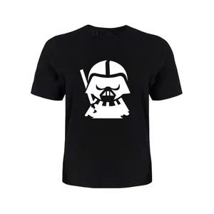 تی شرت آستین کوتاه پسرانه مدل STAR WAR کد P030 رنگ مشکی