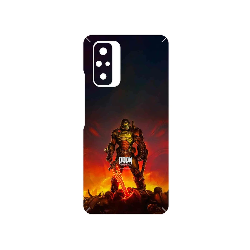 برچسب پوششی ماهوت مدل DOOM Game Series مناسب برای گوشی موبایل شیائومی Redmi Note 10 Pro