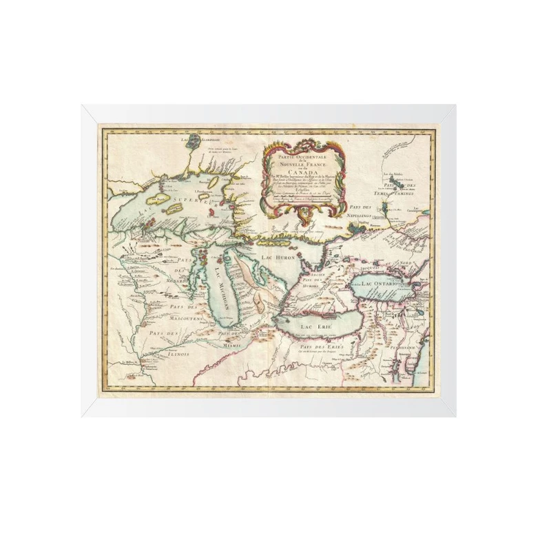 تابلو مدل چاپ نقشه نیوفرانس