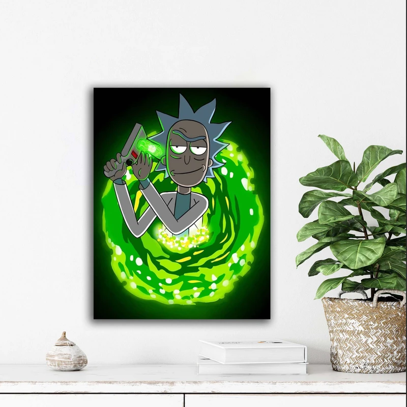 تابلو شاسی آتریسا مدل ریک اند مورتی Rick and Morty