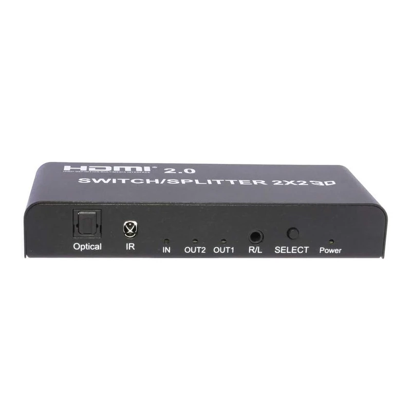 سوییچ اسپلیتر HDMI 2×2 کی نت مدل KSS22 سوییچ اسپلیتر HDMI 2×2 کی نت مدل KSS22