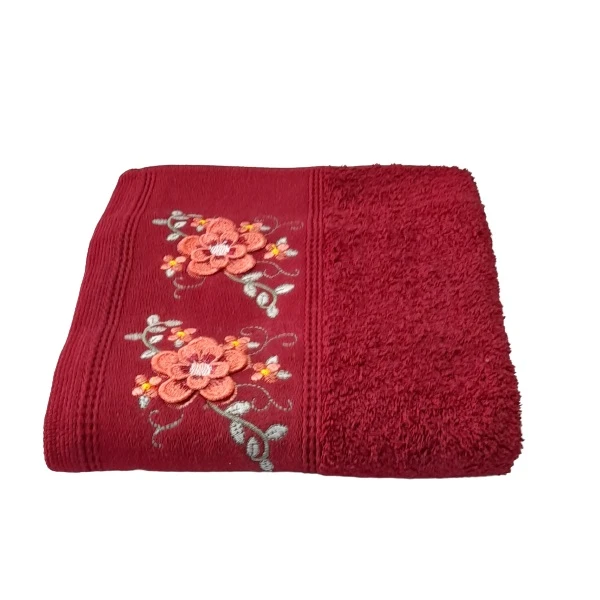 حوله دستی بهبافت آذر مدل الین 1405 سایز 40x75 سانتی متر