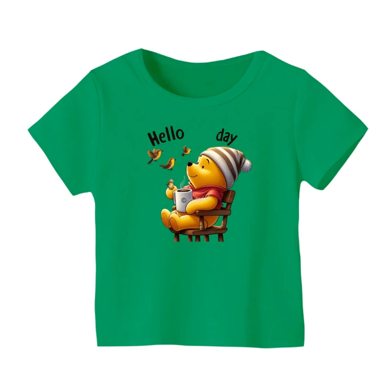 تی شرت آستین کوتاه بچگانه مدل پو کد ۴۰