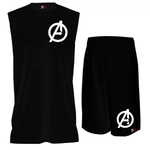 ست تاپ و شلوارک مردانه مدل A کد BTPM018