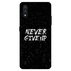 Megafone Never give up 1871 Cover For Samsung Galaxy M01