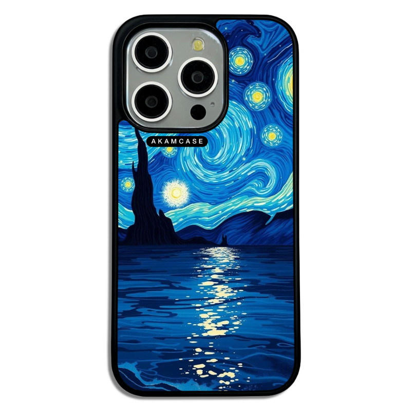 کاور آکام مدل AMC-WA15PRO-VANGOGH-14 مناسب برای گوشی موبایل اپل iPhone 15 Pro