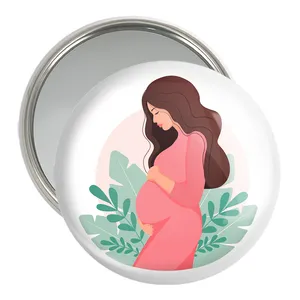 آینه جیبی خندالو مدل بارداری کد 26694