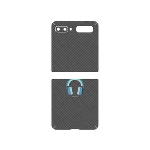 MAHOOT Minimal Headphone Icon Cover Sticker for Samsung Galaxy Z Flip