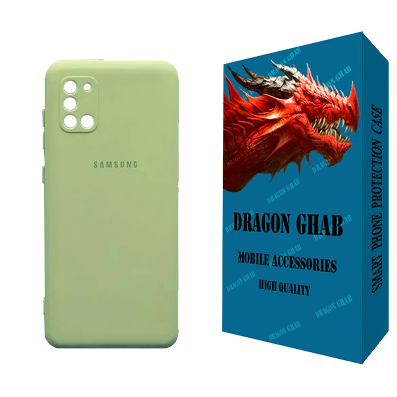 کاور دراگون قاب مدل سیلیکونی مناسب برای گوشی موبایل سامسونگ Galaxy A31