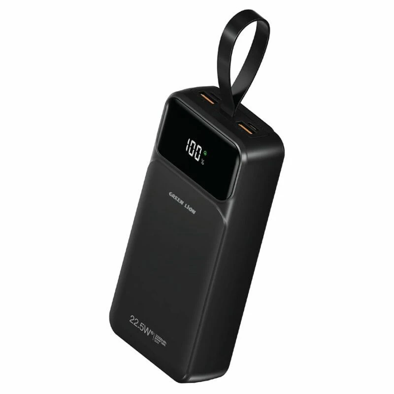 پاوربانک 22.5 وات گرین لاین مدل TANK 30000 mah ظرفیت 30000 میلی‌آمپرساعت