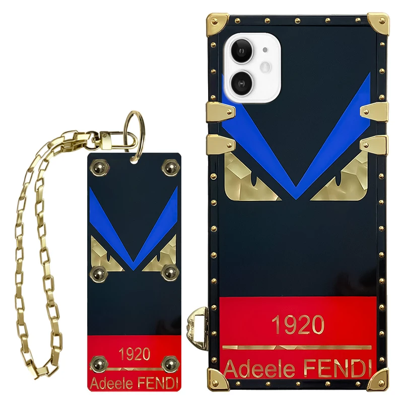 کاور مدل صندوقی کد 0010 مناسب برای گوشی موبایل اپل iPhone 11 به همراه آویز