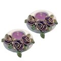 وارمری طرح گل رز برجسته مجموعه 2 عددی