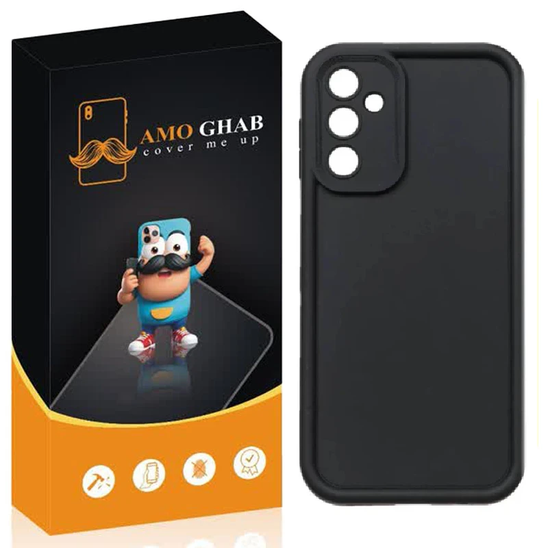 کاور عمو قاب مدل سیلیکونی سولید مناسب برای گوشی موبایل سامسونگ Galaxy A24