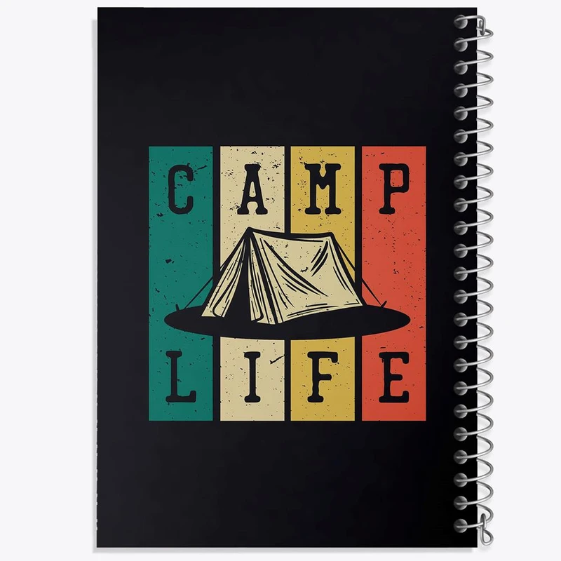 دفتر لیست خرید 50 برگ خندالو طرح کمپینگ کد 26051