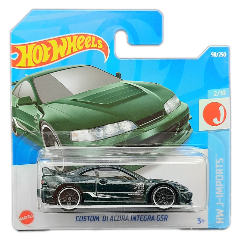 ماشین بازی هات ویلز مدل CUSTOM 01 ACURA INTEGRA GSR
