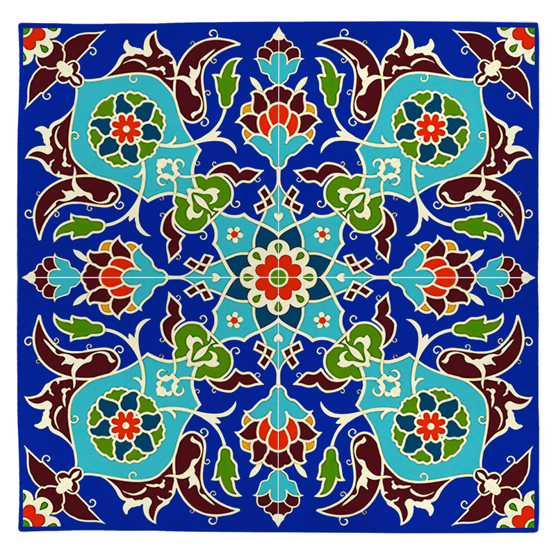 رومیزی طرح کاشی کد 9217.2