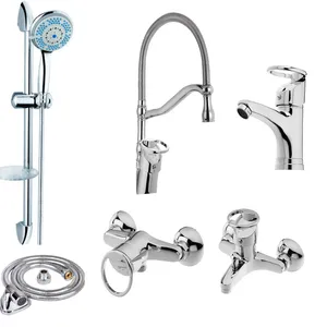 ست شیرآلات توفیق مدل النگویی فنری مجموعه 6 عددی