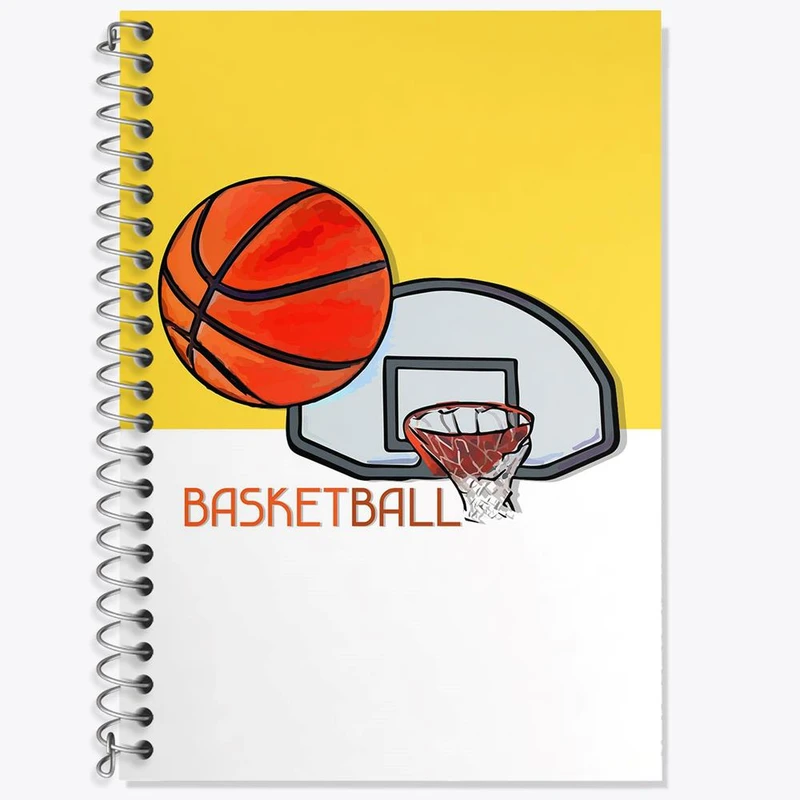 دفتر لغت 50 برگ خندالو مدل بسکتبال Basketball کد 26474
