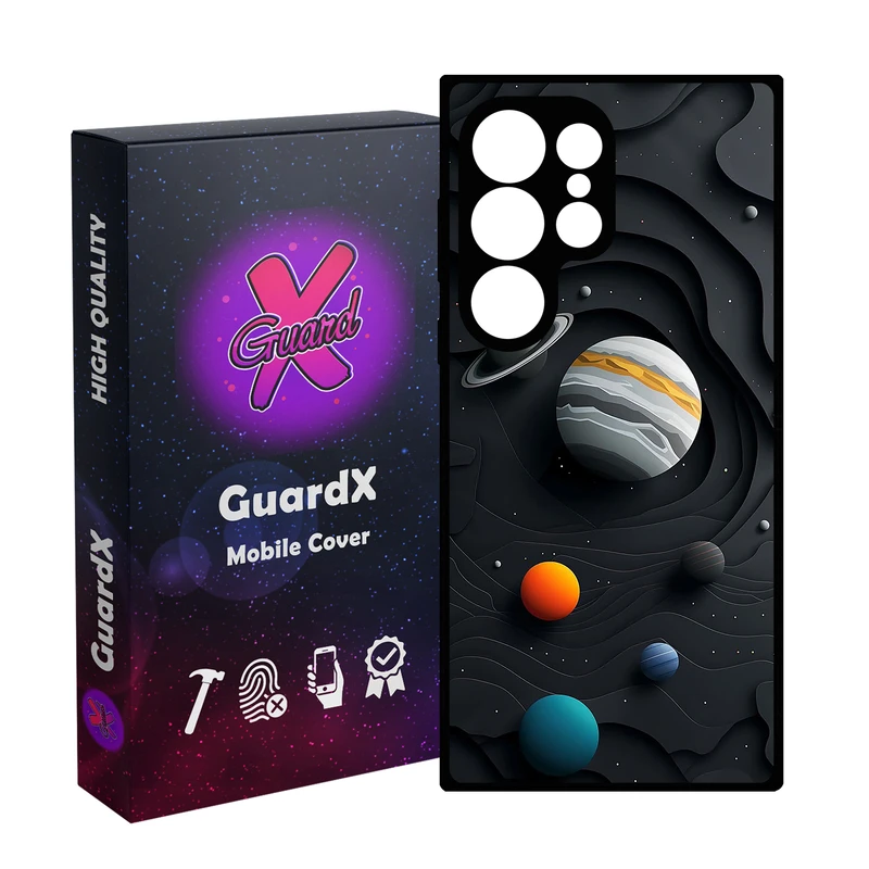 کاور گارد ایکس طرح کهکشان مدل 10749 مناسب برای گوشی موبایل سامسونگ Galaxy S25 Ultra