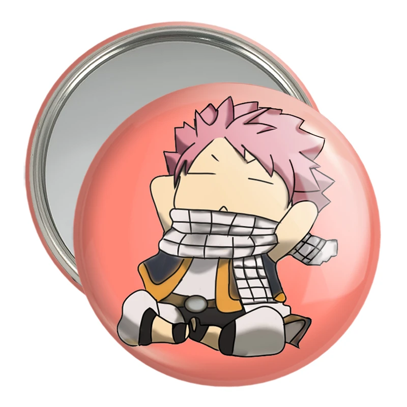 آینه جیبی خندالو مدل ناتسو انیمه فری تیل Fairy Tail  کد 16499