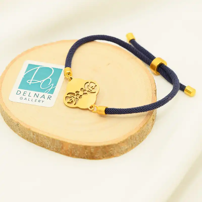 دستبند زنانه دلنار گالری مدل آسانسوری کنفی ونکلیف هندسی