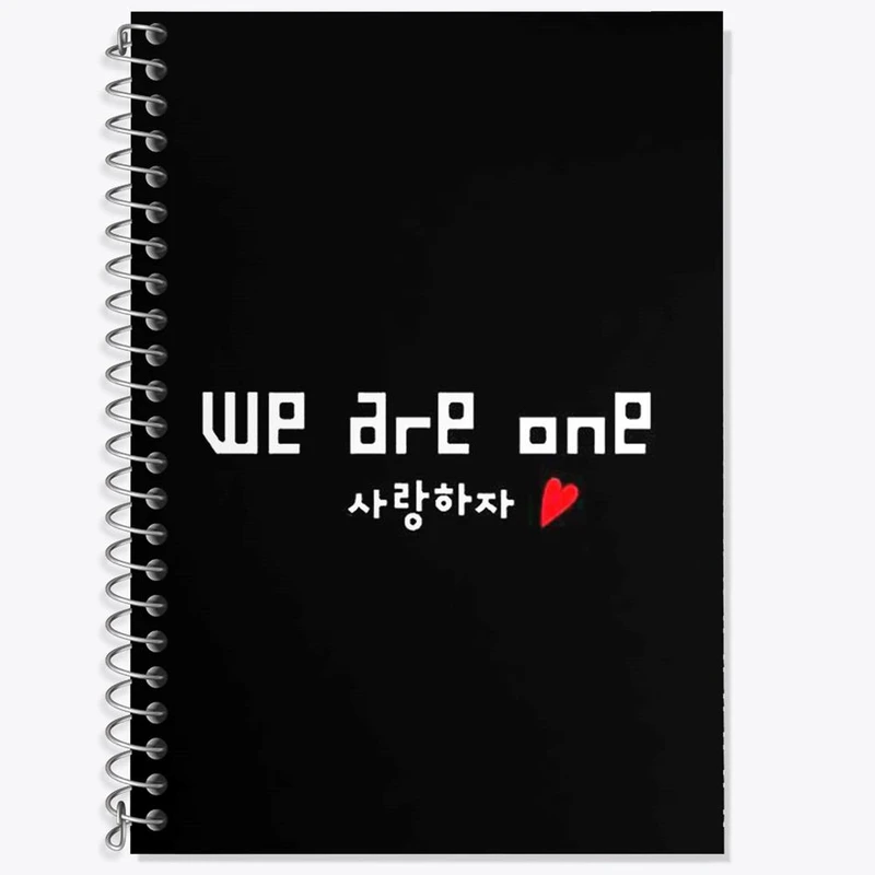 دفتر زبان 50 برگ خندالو مدل سه خط طرح گروه اکسو EXO کد 13657