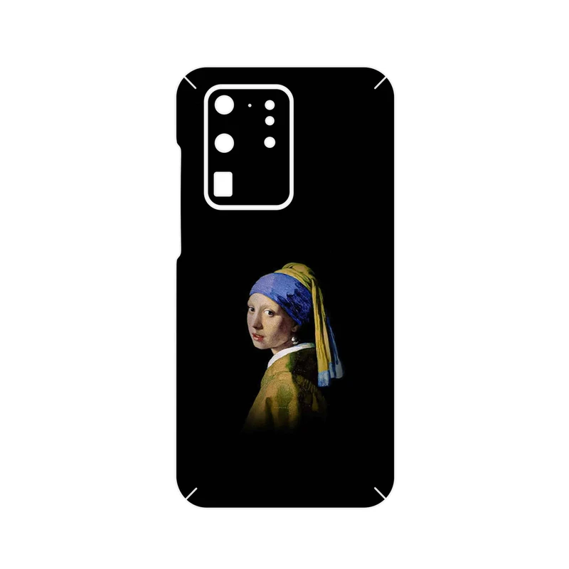 برچسب پوششی ماهوت مدل Girl with a Pearl Earring of Vermeer مناسب برای گوشی موبایل سامسونگ Galaxy S20 Ultra