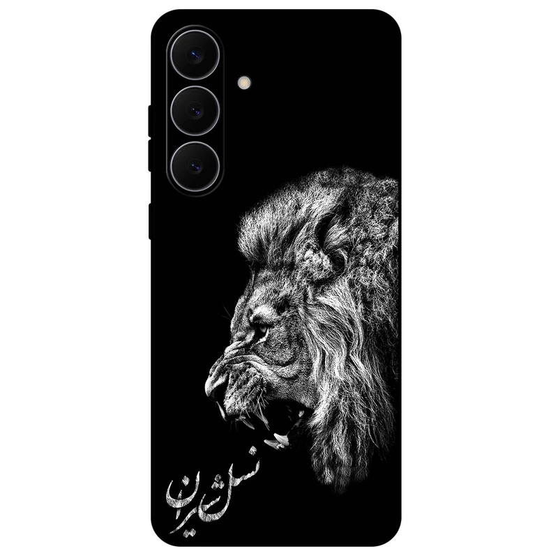 کاور مگافون طرح شیر مدل 1866 مناسب برای گوشی موبایل سامسونگ Galaxy S25 FE