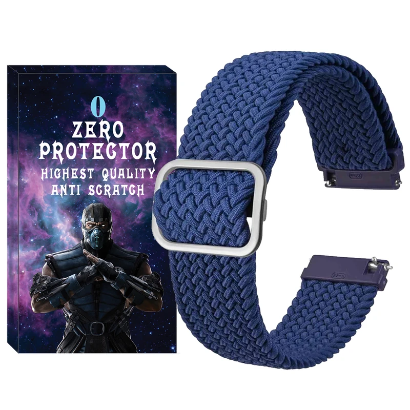 بند زیرو مدل Braided ZR TW مناسب برای ساعت هوشمند سامسونگ Galaxy Gear S3 Frontier SM-R760
