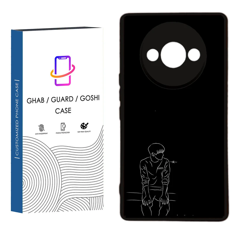 کاور قاب گارد گوشی طرح پسرانه کد 98 - TPU مناسب برای گوشی موبایل  شیائومی  Redmi A3