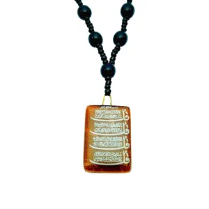 گردنبند طرح چهار قل مدل 633GAMZ