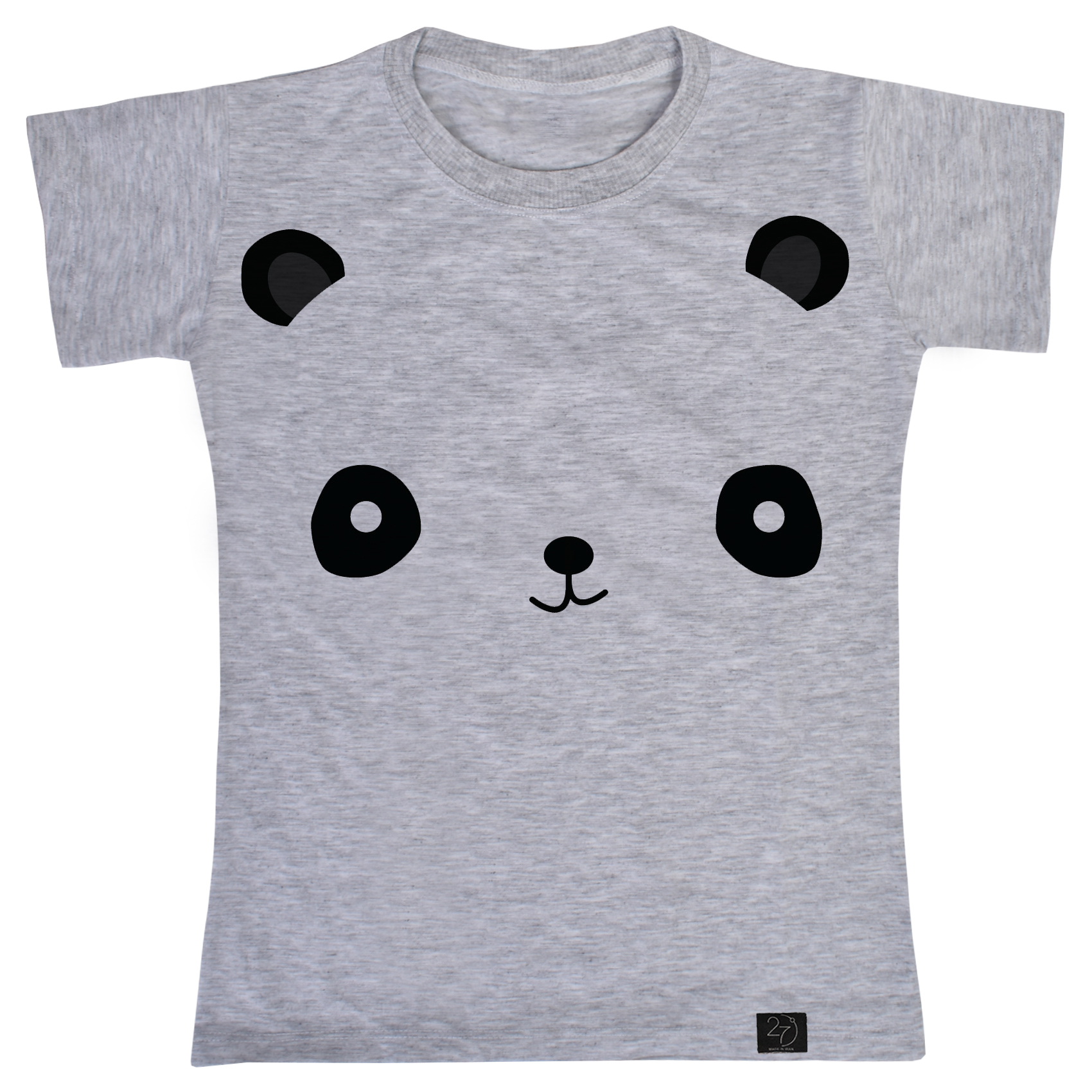 تی شرت آستین کوتاه دخترانه 27 مدل PANDA کد Z21