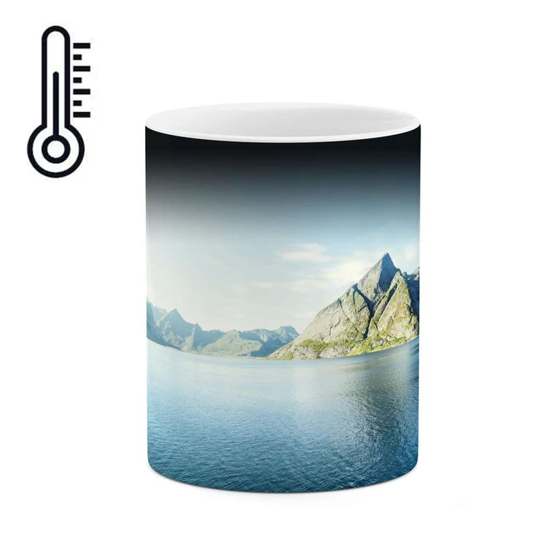 ماگ حرارتی کاکتی مدل منظره کد mgh16372