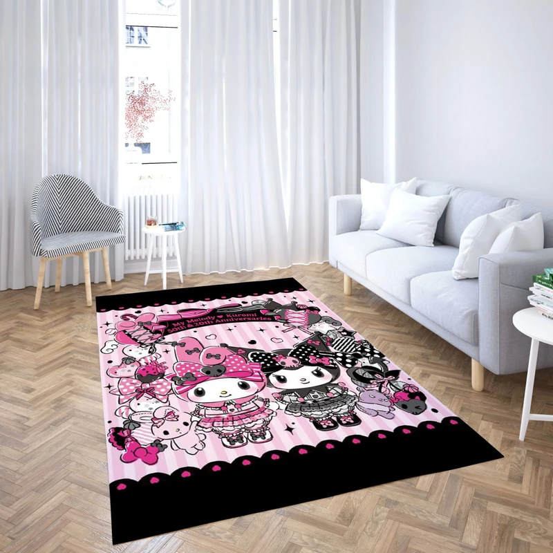 فرش پارچه‌ای مدل کرومی کد 04